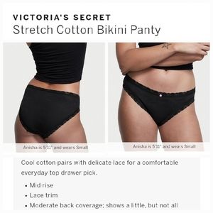 Victoria's secret stretch cotton bikini panty